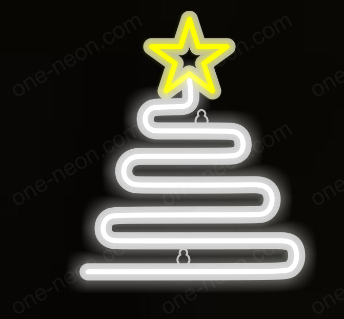Christmas Tree - Tabletop LED Neon Sign