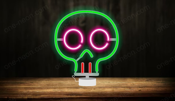 Skull - Tabletop LED Neon Sign