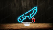 Knife - Tabletop LED Neon Sign