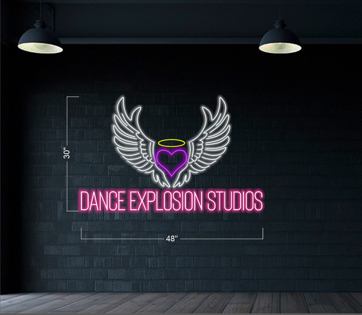 Dance Explosion Studios 48x30” | LED Neon Sign