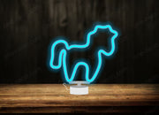 Horse - Tabletop LED Neon Sign