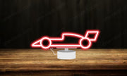Formula One Car - Tabletop LED Neon Sign