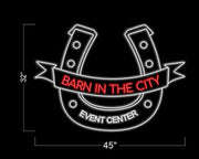 BARN IN THE CITY (Outdoor) | LED Neon Sign