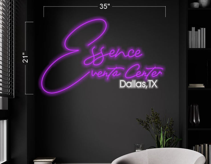 Essence event to center Dallas, TX| LED Neon Sign