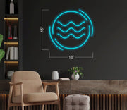 ON THE WATER | LED Neon Sign