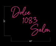 Dolce 1083 Salon | LED Neon Sign