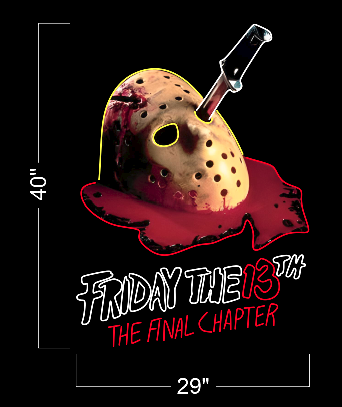 A Nightmare & Halloween & Friday the 13th | LED Neon Sign