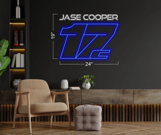 JASE COOPER | LED Neon Sign