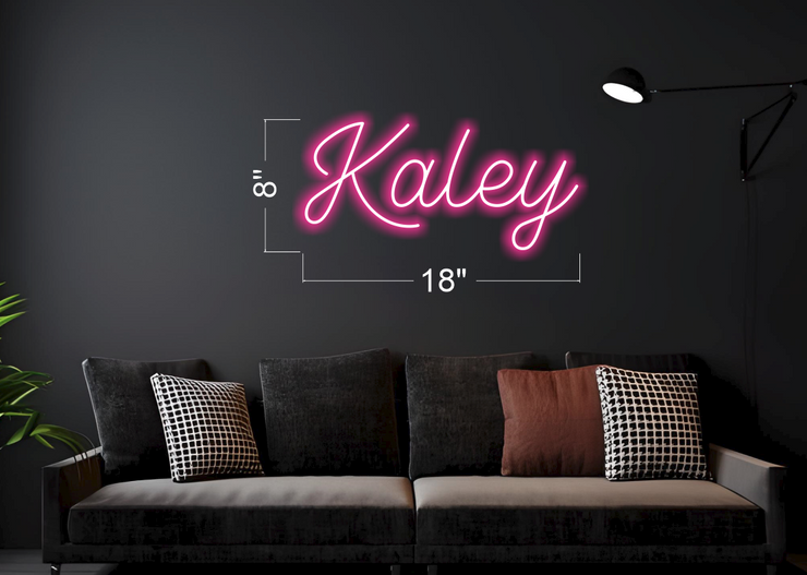 Kaley | LED Neon Sign