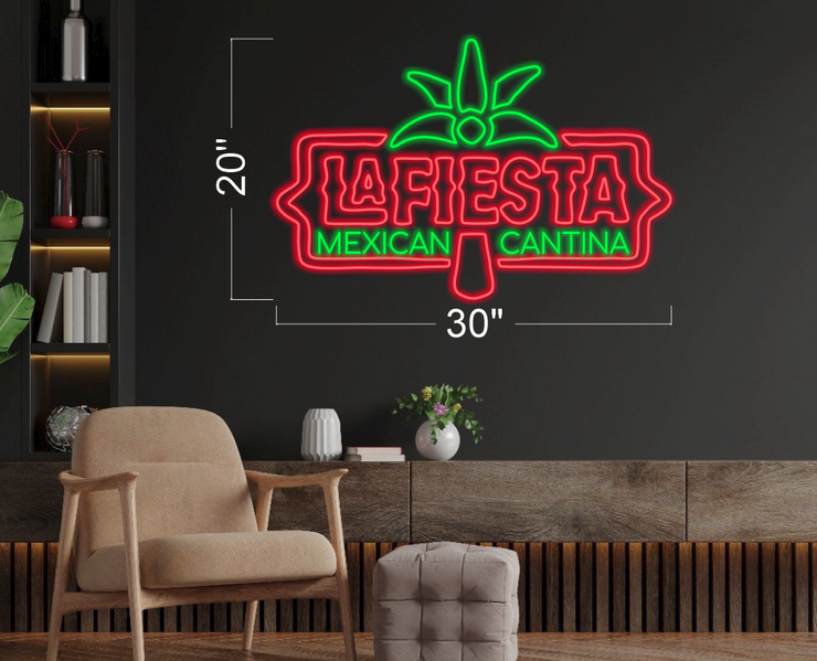 Lafiesta LOGO_Custom Sign.H29 | LED Neon Sign