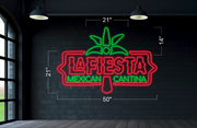 Lafiesta LOGO_Custom Sign.H29 | LED Neon Sign