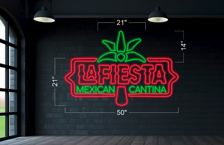 Lafiesta LOGO_Custom Sign.H29 | LED Neon Sign