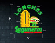 LONCHES LAGUNEROS (OUTDOOR) | LED Neon Sign