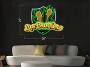 LOS BROTHERS | LED Neon Sign