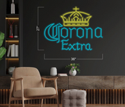 Corona Extra, CoorsLight, ATM Only 0,99 & We accept EBT | LED Neon Sign