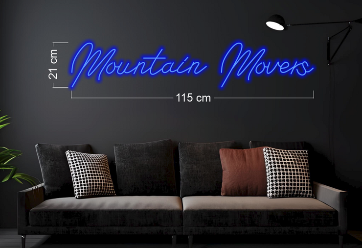 MOUNTAIN MOVERS | LED Neon Sign