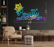 ROYALTY NAILS ART | LED Neon Sign