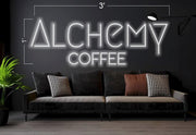 ALCHEMY COFFEE| | LED Neon Sign