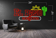 mas tequila por favor+ El Paso | LED Neon Sign