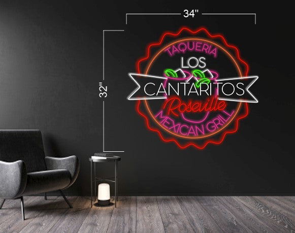 Los Cantarios | LED Neon Sign