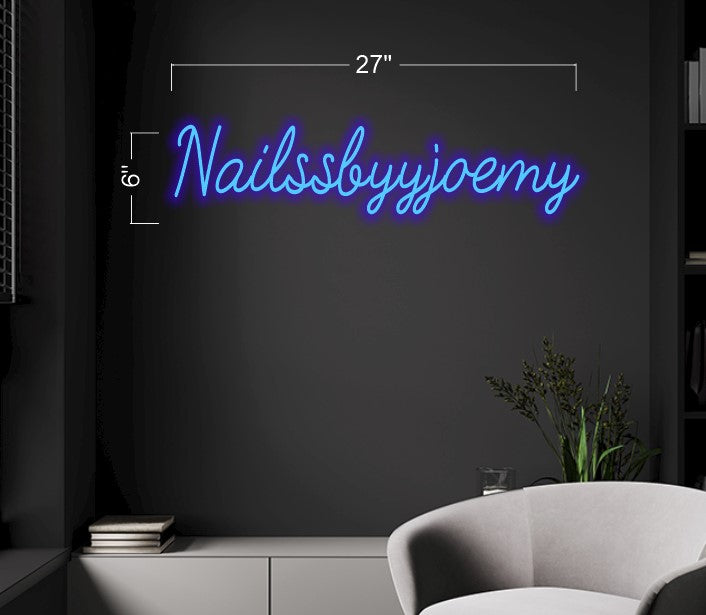 NailssbyyJoemy | LED Neon Sign