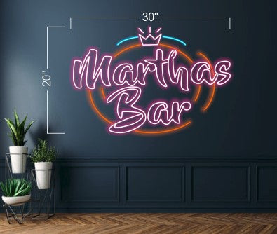 Marthas bar | LED Neon Sign