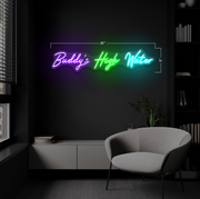 Buddy’s High Water | LED Neon Sign