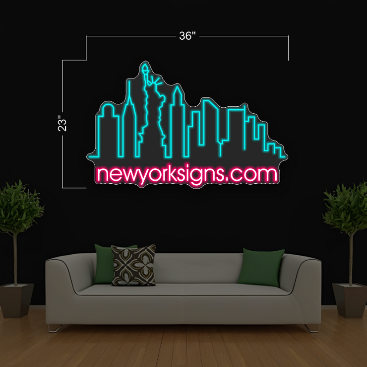 New York Skyline | LED Neon Sign