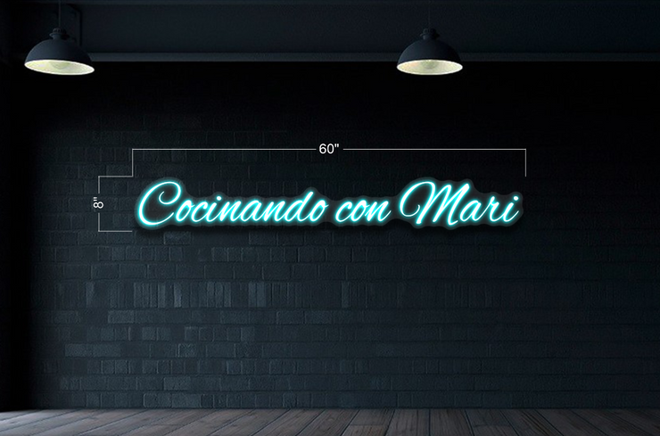 Cocinando con Mari | LED Neon Sign