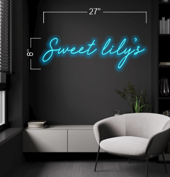 Sweet Lily's | LED Neon Sign