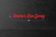 Shrimp's Bar Gomez | LED Neon Sign