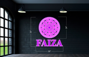 Faiza Logo | LED Neon Sign