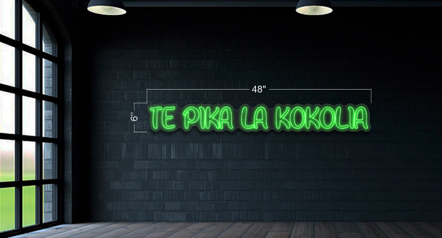 TE PIKA LA KOKOLIA | LED Neon Sign