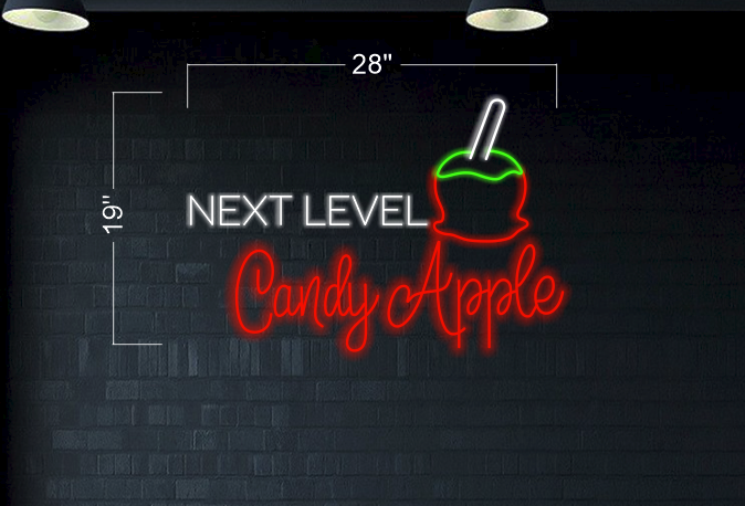 Next level Candy apple| LED Neon Sign
