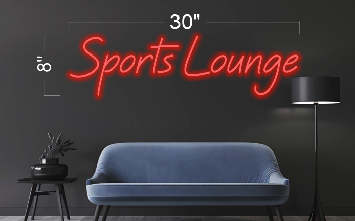 Sports lounge| LED Neon Sign