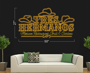 TRES HERMANOS| LED Neon Sign