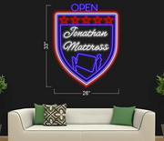Open Jonathan Mattress | LED Neon Sign