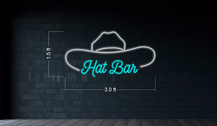Hat Bar | LED Neon Sign