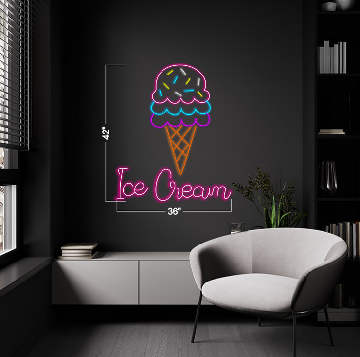 Ice Cream | LED Neon Sign