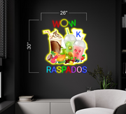 WOW K RASPADOS | LED Neon Sign