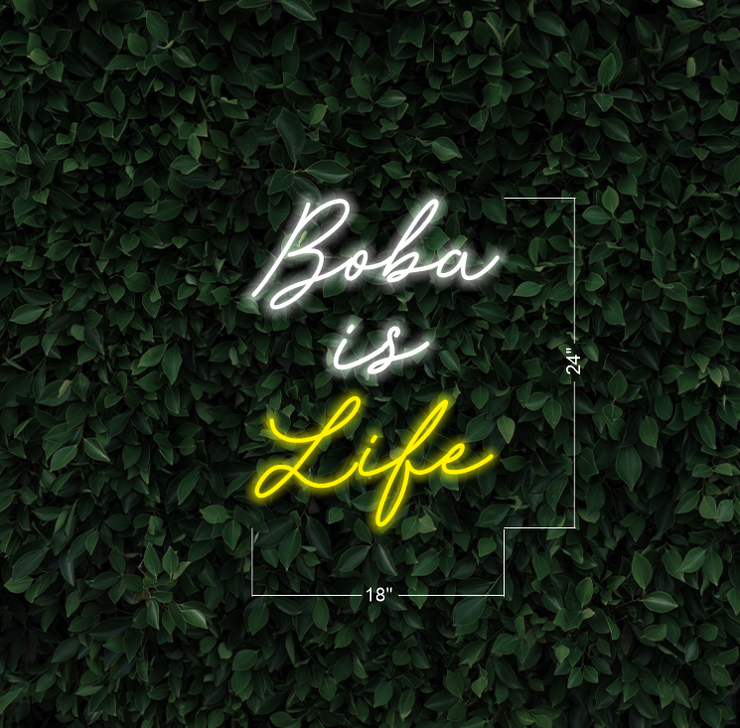 Boba Is Life | LED Neon Sign