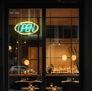 SALE OFF 40% - "OPEN" LED Neon Sign For Business, Storefront Window Shop Store Bar Salon Cafes Pubs Hotel Wall Decor