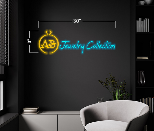 AB Jewelly Collection | LED Neon Sign