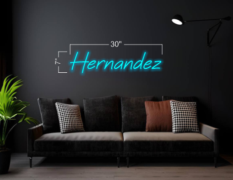 Hernandez & Herrera | LED Neon Sign