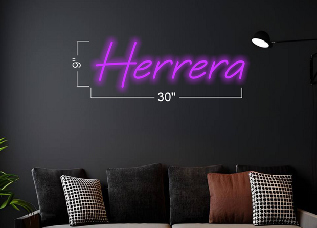 Hernandez & Herrera | LED Neon Sign