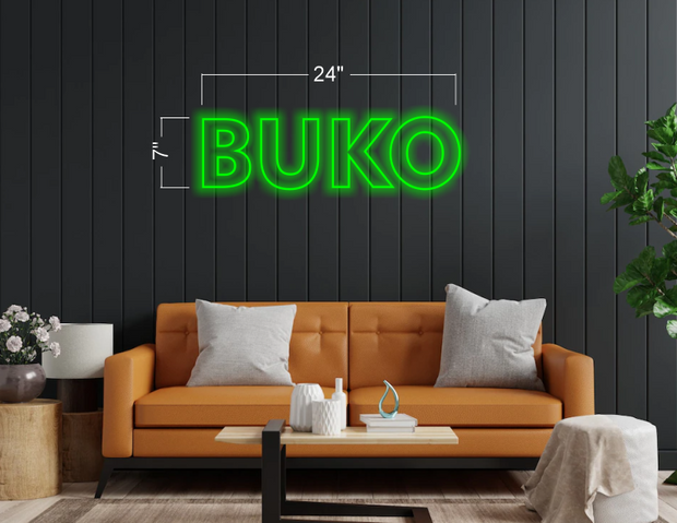 BUKO| LED Neon Sign