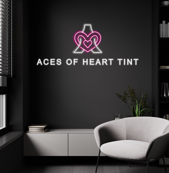 ACE OF HEART TINT | LED Neon Sign