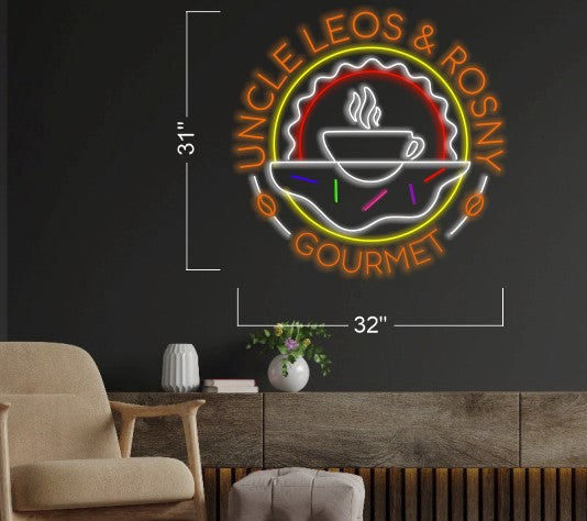 Uncle Leos & Rosny  | LED Neon Sign