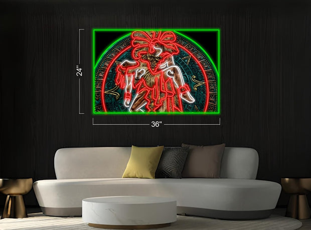 Mi Mexico & Aztec Ancient Mexico | LED Neon Sign