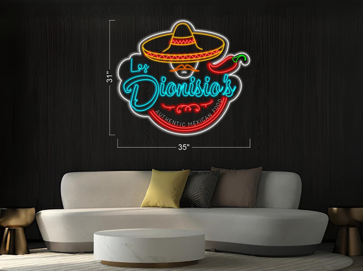 Los Dionisio's | LED Neon Sign